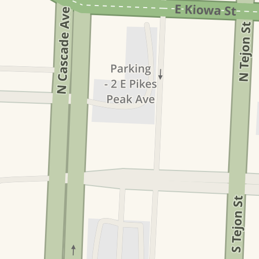 Driving directions to Colorado Springs, CO, US - Waze