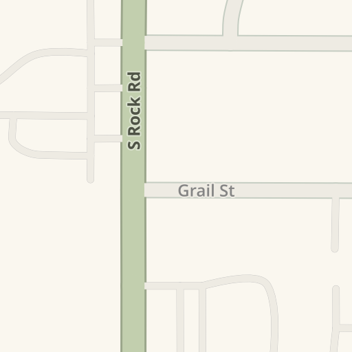 Driving directions to Rock Road & East Harry Street, Wichita - Waze