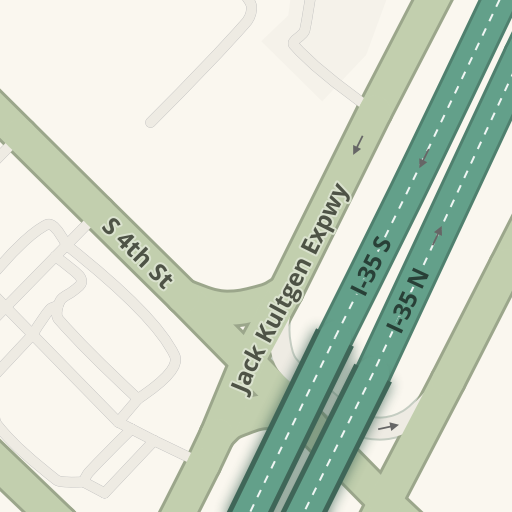 Driving directions to North/South Russell Residence Hall, 316