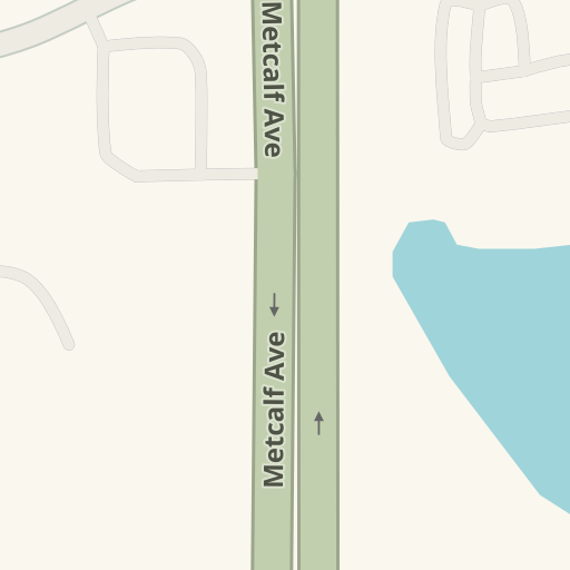 Driving directions to West 123rd Street & Metcalf Avenue, Overland