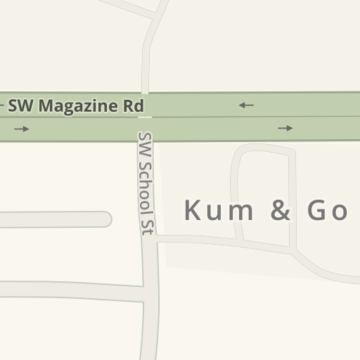 Driving directions to Ankeny High School, 1155 SW Cherry St