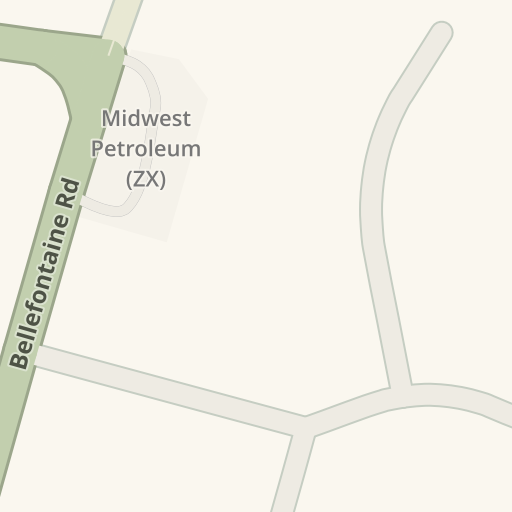 Driving directions to M K Market, 12033 Bellefontaine Rd, St