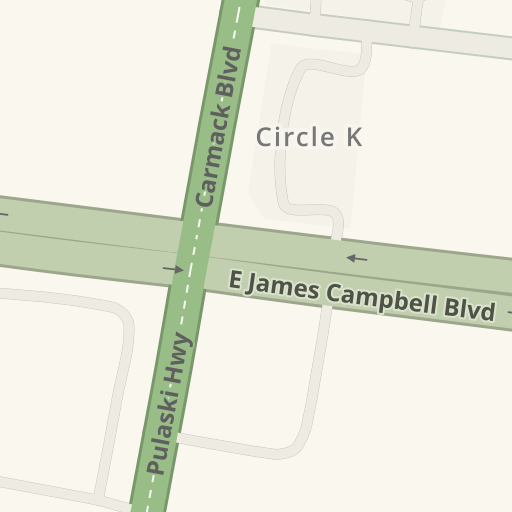 Driving directions to Tripp's Ace Hardware, 112 James M Campbell