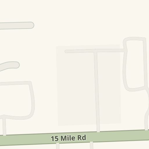 Driving directions to 15 Mile Road & Utica Road - Waze