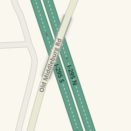 Driving directions to Old Middleburg Road North, Old Middleburg Rd