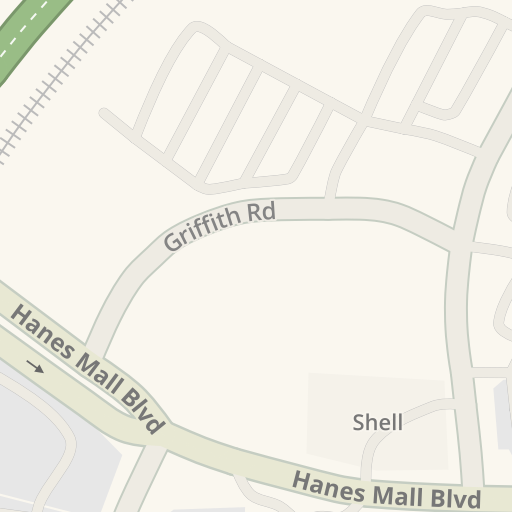 Driving directions to Tobacco World, 2021 Griffith Rd, Winston-Salem