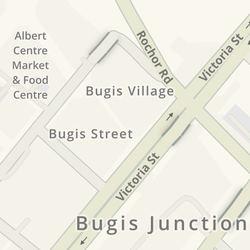 Driving directions to TAKA Jewellery - Bugis Junction, 200