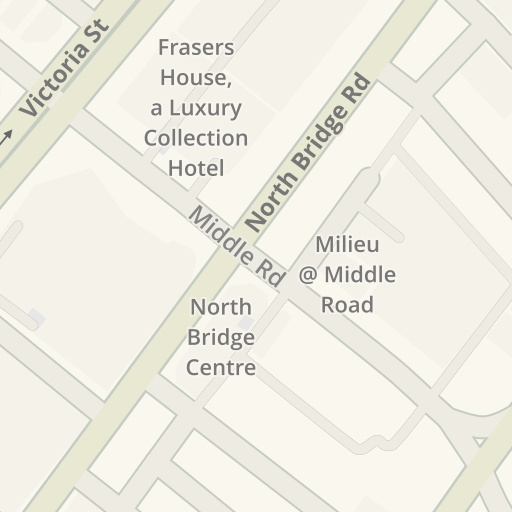 Driving directions to TAKA Jewellery - Bugis Junction, 200