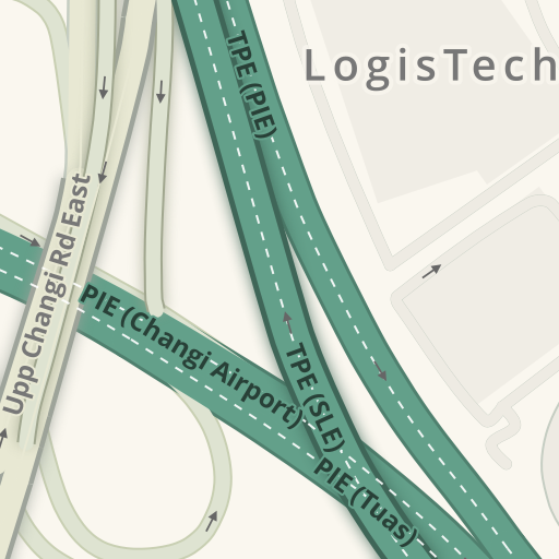 Driving directions to 8 Upper Changi Rd N, 8 Upper Changi Rd N