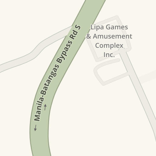 Driving directions to BDO SM City Lipa Branch, Ayala Hwy, Lipa City