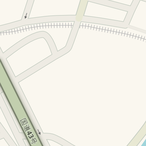 Instruções de direção para ラ・ムー此花店, 大阪市此花区– Waze