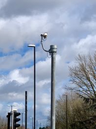 CCTV camera on pole Credit: atrophicshiner